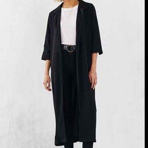 Black Duster Coat